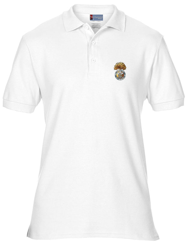 Royal Welch Fusiliers Regimental Polo Shirt Clothing - Polo Shirt The Regimental Shop 38/40" (M) White 