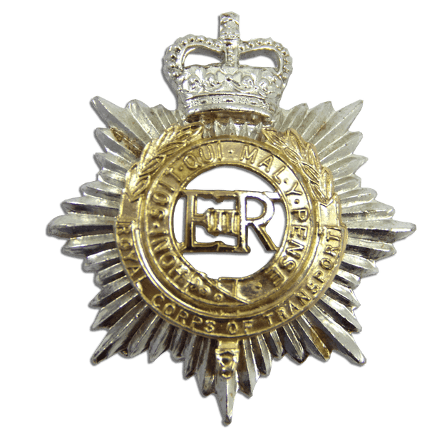 Royal Corps of Transport Beret Badge Beret Badge The Regimental Shop Silver/Gold one size fits all 