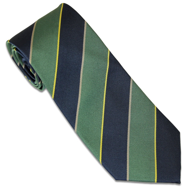 Scottish and North Irish Yeomanry Tie (Silk) Tie, Silk, Woven The Regimental Shop Green/Blue/Silver/Yellow one Size 
