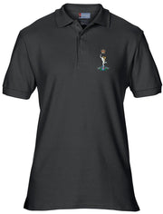Royal Corps of Signals Polo Shirt Clothing - Polo Shirt The Regimental Shop 42" (L) Black 