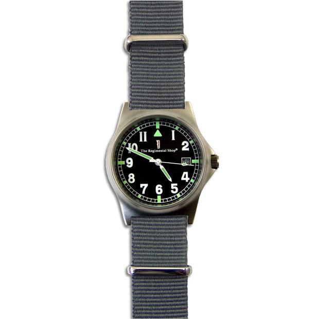 G10 Military Watch with Silver Watch Strap G10 Watch The Regimental Shop   