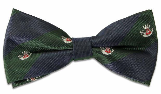 Somerset and Cornwall Light Infantry (Poly) Pretied Bow Tie Bowtie, Polyester The Regimental Shop Blue/Green/Red/Silver one size fits all 