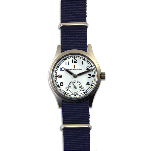 "Special Ops" Military Watch with a Navy Blue Strap Special Ops Watch The Regimental Shop   
