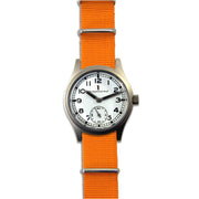 "Special Ops" Military Watch with an Orange Strap Special Ops Watch The Regimental Shop   