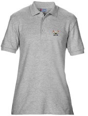 The Royal Lancers Polo Shirt Clothing - Polo Shirt The Regimental Shop 36" (S) Sports Grey 