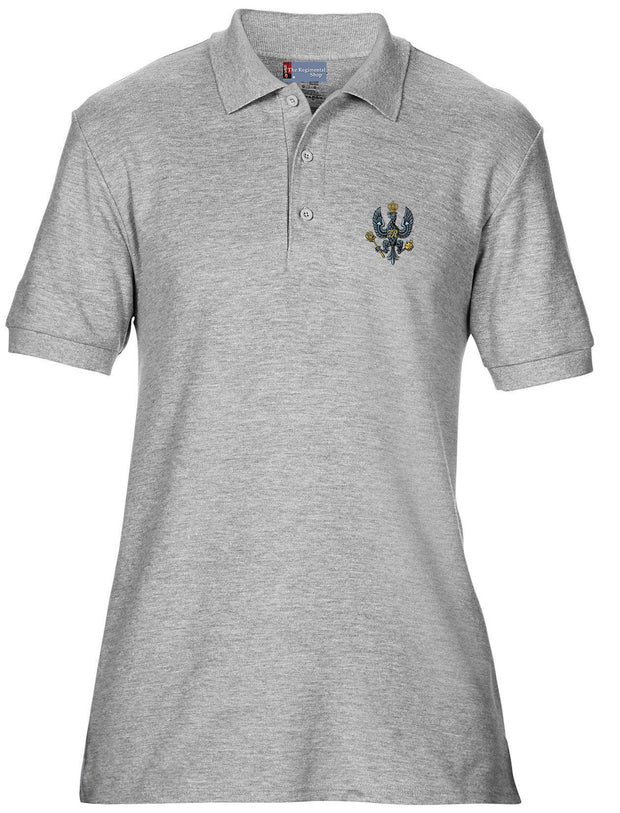 King's Royal Hussars (KRH) Regimental Polo Shirt Clothing - Polo Shirt The Regimental Shop 42" (L) Sport Grey 