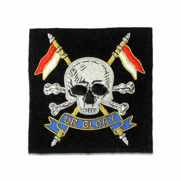 The Royal Lancers Blazer Badge (2015) Blazer badge The Regimental Shop Black/Silver/White/Red One size fits all 