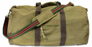 The Rifles Canvas Holdall Bag Holdall Bag The Regimental Shop Vintage Military Green  