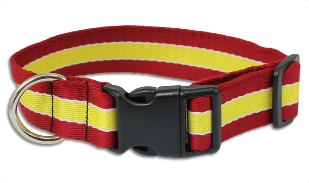The Royal Lancers Wide Dog Collar Dog Collar - Wide The Regimental Shop   