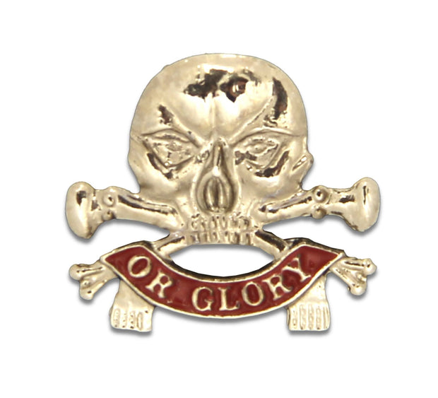 The Royal Lancers Regimental Lapel Badge Lapel badge The Regimental Shop Silver/Red 15x15mm 