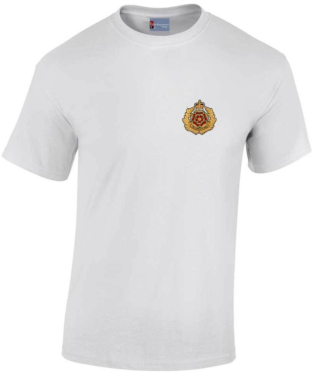 Duke of Lancaster's Cotton Regimental T-shirt Clothing - T-shirt The Regimental Shop Small: 34/36" White 