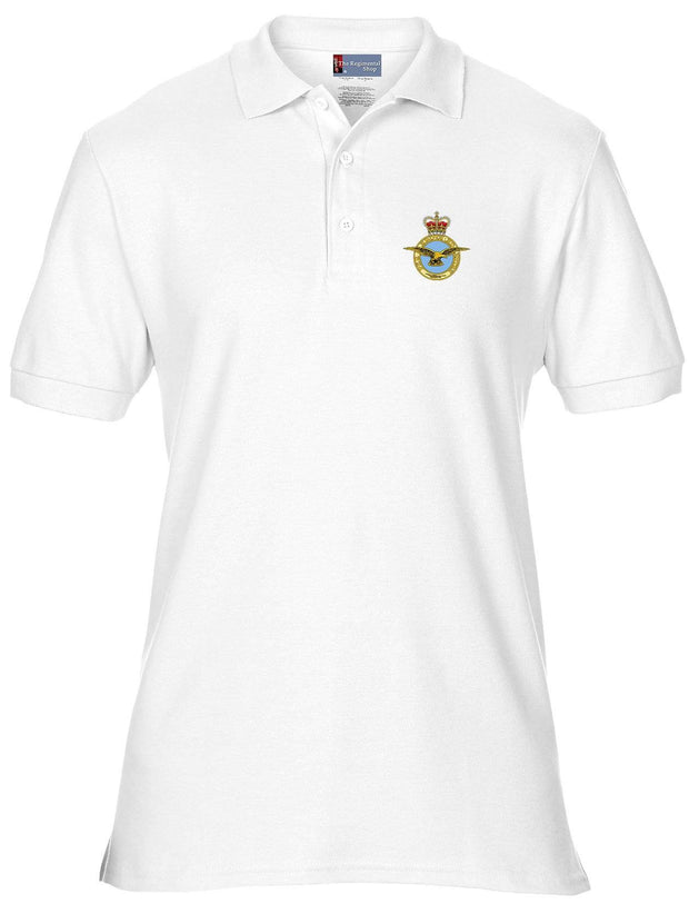 Royal Air Force (RAF) Polo Shirt Clothing - Polo Shirt The Regimental Shop 36" (S) White 