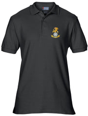 The Royal Yorkshire Regiment Polo Shirt Clothing - Polo Shirt The Regimental Shop 42" (L) Black 