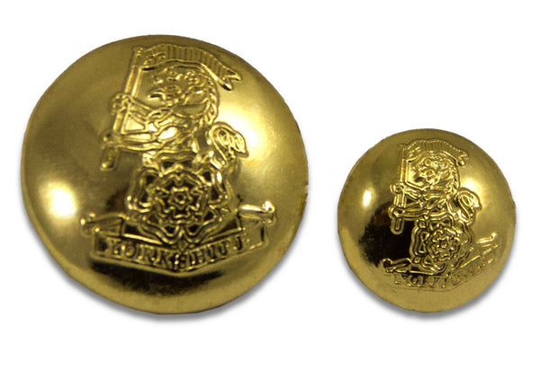 The Royal Yorkshire Regiment Blazer Button Buttons, Blazer The Regimental Shop   
