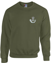 The Rifles Heavy Duty Regimental Sweatshirt Clothing - Sweatshirt The Regimental Shop 38/40" (M) Army Green 