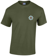 Irish Guards Cotton T-shirt Clothing - T-shirt The Regimental Shop Small: 34/36" Army Green (Olive) 