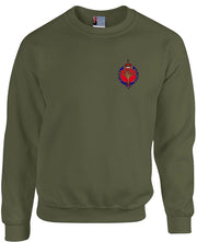 Welsh Guards Heavy Duty Sweatshirt Clothing - Sweatshirt The Regimental Shop 38/40" (M) Army Green 