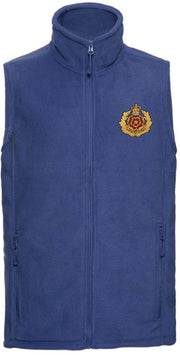 Duke of Lancaster's Regiment Premium Outdoor Sleeveless Fleece (Gilet) Clothing - Gilet The Regimental Shop 33/35" (XS) Bright Royal 