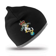 REME Regimental Beanie Hat Clothing - Beanie The Regimental Shop Black/Grey one size fits all 