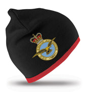 RAF Beanie Hat Clothing - Beanie The Regimental Shop Black/Red one size fits all 