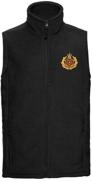 Duke of Lancaster's Regiment Premium Outdoor Sleeveless Fleece (Gilet) Clothing - Gilet The Regimental Shop 33/35" (XS) Black 