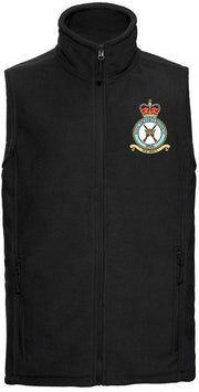 RAF Regiment Premium Outdoor Sleeveless Fleece (Gilet) Clothing - Gilet The Regimental Shop 33/35" (XS) Black 