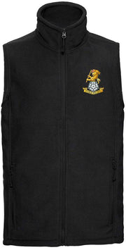 The Royal Yorkshire Regiment Premium Outdoor Sleeveless Fleece (Gilet) Clothing - Gilet The Regimental Shop 33/35" (XS) Black 