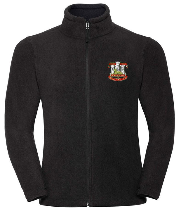 Devonshire & Dorset Regiment Premium Outdoor Fleece Clothing - Fleece The Regimental Shop 33/35" (XS) Black 