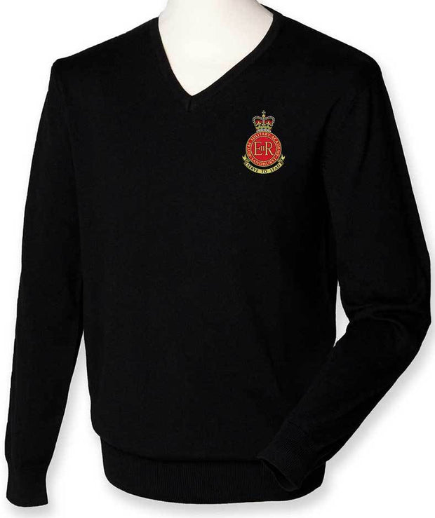 Sandhurst (Royal Military Academy) Lightweight Jumper Clothing - Lightweight Jumper The Regimental Shop XXS: 32/34" Black 