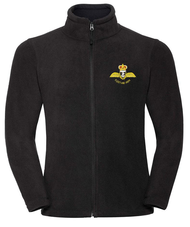 Fleet Air Arm (FAA) Premium Outdoor Fleece Clothing - Fleece The Regimental Shop 33/35" (XS) Black 