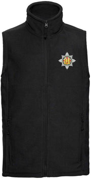 Royal Dragoon Guards Premium Outdoor Sleeveless Regimental Fleece (Gilet) Clothing - Gilet The Regimental Shop 33/35" (XS) Black 