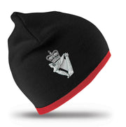 Royal Irish Regimental Beanie Hat Clothing - Beanie The Regimental Shop Black/Red one size fits all 