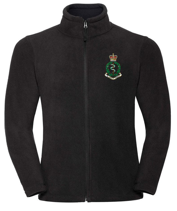 RAMC Premium Outdoor Regimental Fleece Clothing - Fleece The Regimental Shop 33/35" (XS) Black 