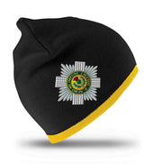 Scots Guards Regimental Beanie Hat Clothing - Beanie The Regimental Shop Black/Yellow one size fits all 