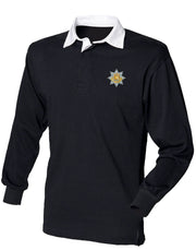 Royal Anglian Regiment Rugby Shirt Clothing - Rugby Shirt The Regimental Shop 36" (S) Black 