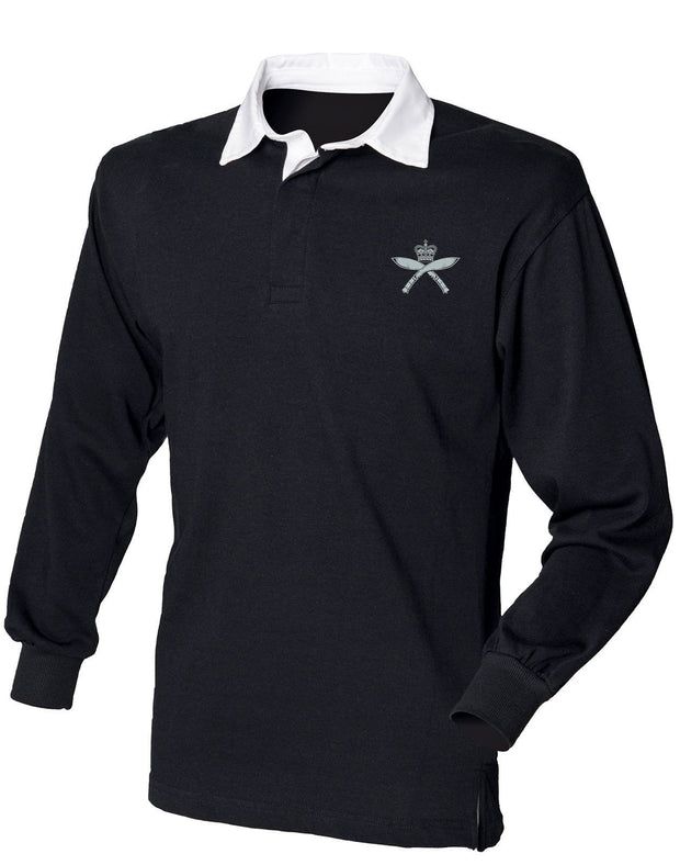 Royal Gurkha Rifles Rugby Shirt Clothing - Rugby Shirt The Regimental Shop 36" (S) Black 