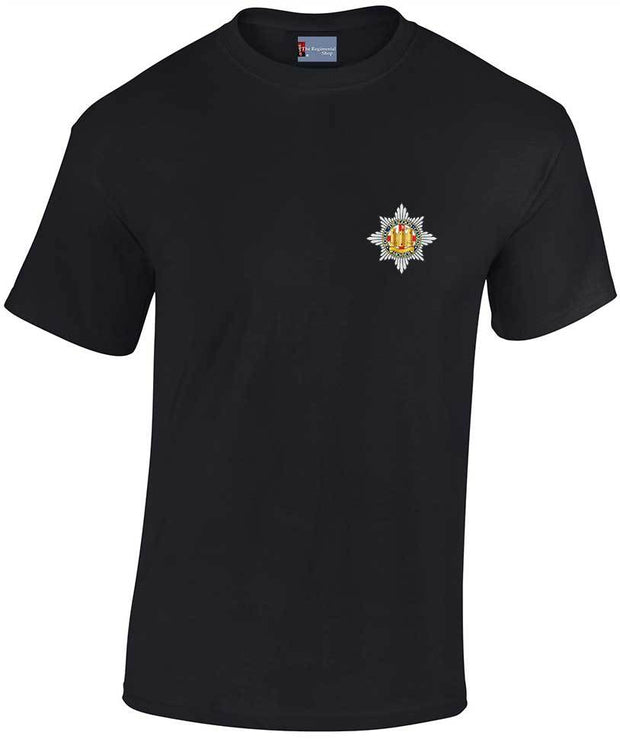 Royal Dragoon Guards Cotton Regimental T-shirt Clothing - T-shirt The Regimental Shop Small: 34/36" Black 
