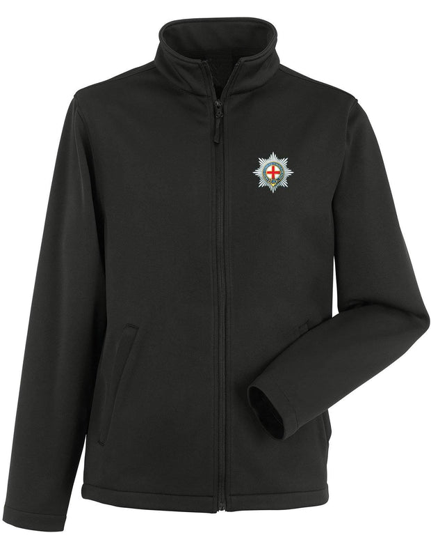 Coldstream Guards Softshell Jacket Clothing - Softshell Jacket The Regimental Shop 36" (S) Black 