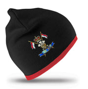 9/12 Lancers Regimental Beanie Hat Clothing - Beanie The Regimental Shop Black/Red one size fits all 
