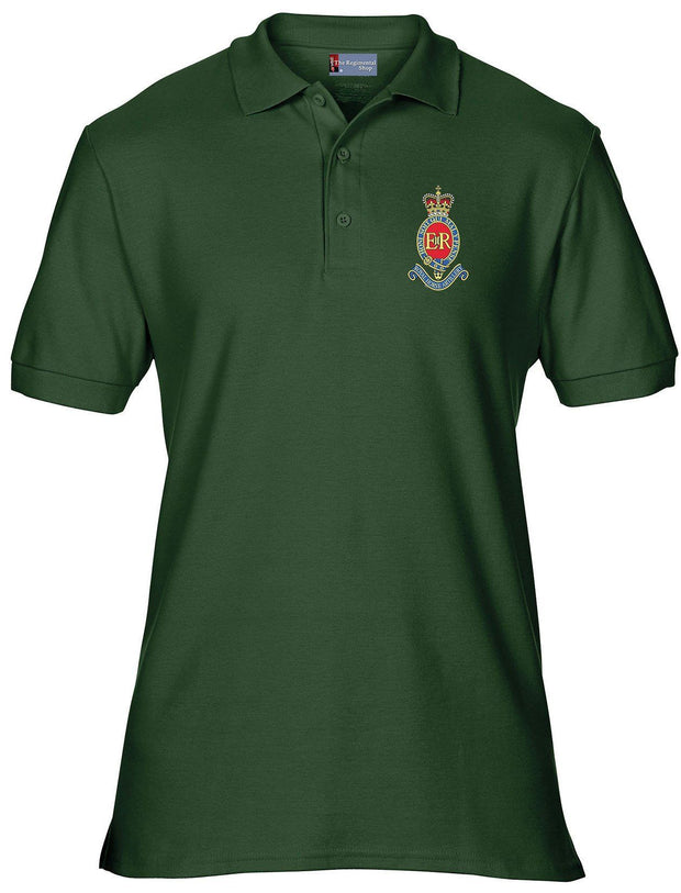 Royal Horse Artillery Regimental Polo Shirt Clothing - Polo Shirt The Regimental Shop 36" (S) Bottle Green 