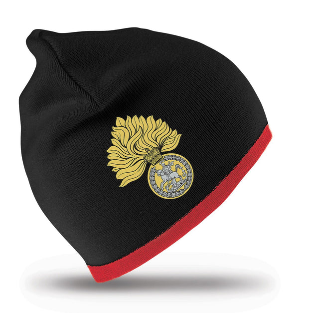 Royal Regiment of Fusiliers Beanie Hat Clothing - Beanie The Regimental Shop Black/Red one size fits all 