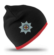 Irish Guards Regimental Beanie Hat Clothing - Beanie The Regimental Shop Black/Red one size fits all 