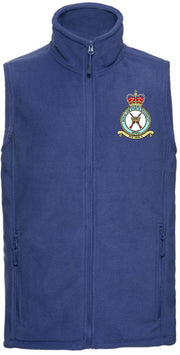 RAF Regiment Premium Outdoor Sleeveless Fleece (Gilet) Clothing - Gilet The Regimental Shop 33/35" (XS) Bright Royal 
