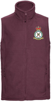 RAF Regiment Premium Outdoor Sleeveless Fleece (Gilet) Clothing - Gilet The Regimental Shop 33/35" (XS) Burgundy 