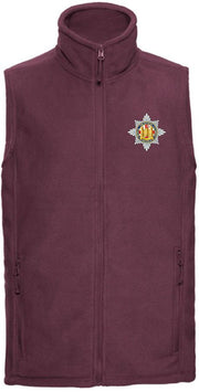Royal Dragoon Guards Premium Outdoor Sleeveless Regimental Fleece (Gilet) Clothing - Gilet The Regimental Shop 33/35" (XS) Burgundy 