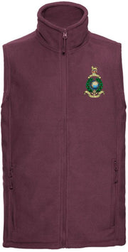 Royal Marines Premium Outdoor Sleeveless Regimental Fleece (Gilet) Clothing - Gilet The Regimental Shop 33/35" (XS) Burgundy 
