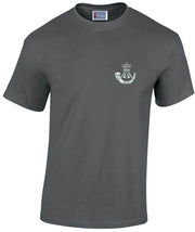 The Rifles Cotton T-shirt Clothing - T-shirt The Regimental Shop Small: 34/36" Charcoal 