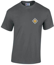 Royal Dragoon Guards Cotton Regimental T-shirt Clothing - T-shirt The Regimental Shop Small: 34/36" Charcoal 