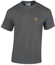 Regular Army Cotton T-shirt Clothing - T-shirt The Regimental Shop Small: 34/36" Charcoal 