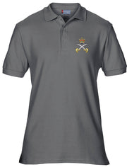 Royal Army Physical Training Corps (RAPTC) Polo Shirt Clothing - Polo Shirt The Regimental Shop 36" (S) Charcoal Queen's Crown